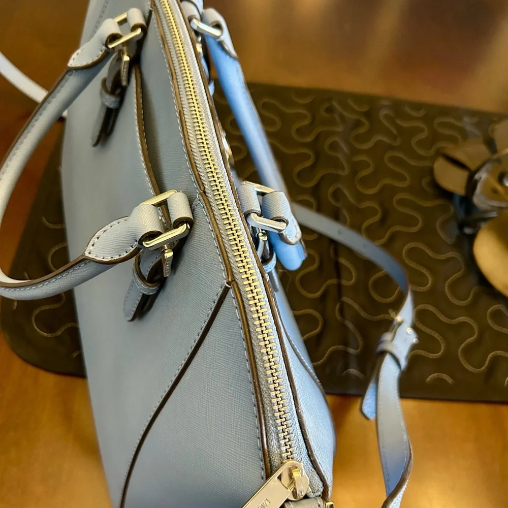 Michael Kors Ciara Large Leather Satchel - Picture 4 of 11
